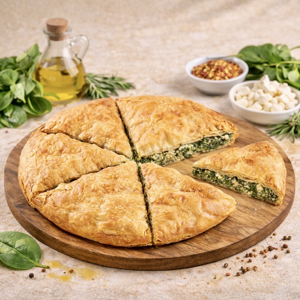 KÖY BÖREĞİ ISPANAKLI PEYNİRLİ